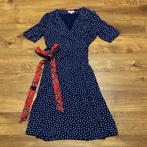 Lilly Pulitzer Adalie wrap dress size S